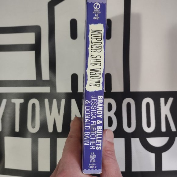 Murder, She Wrote: Brandy and Bullets by Jessica Fletcher Paperback 1995 - Picture 2 of 5